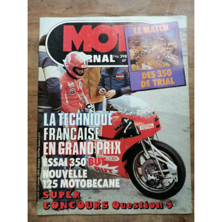 Moto Journal Nº 398 8 Février 1979