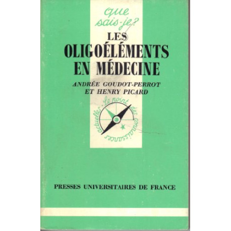 Les oligo-éléments en médecine