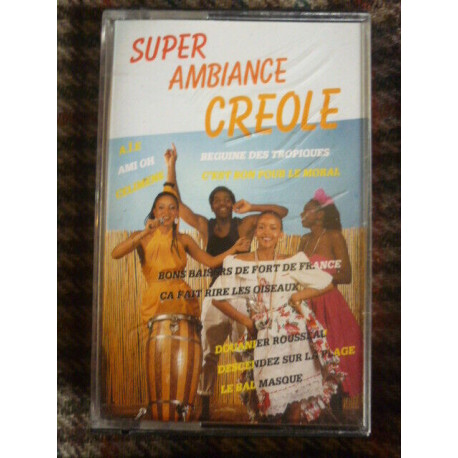 SUPER AMBIANCE CREOLE Cassette Audio-K7 COMET 1167