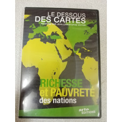 DVD série Le dessous des cartes - Richesse et pauvreté des nations-