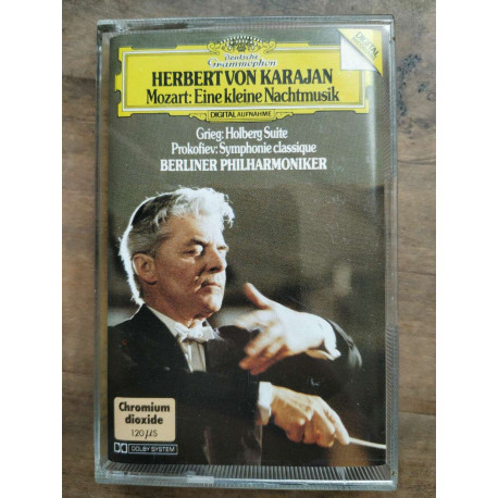 Mozart Eine kleine Nachtmusik - Herbert von Karajan Cassette Audio-K7