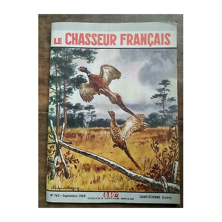 Le Chasseur Français Nº 763 Septembre 1960