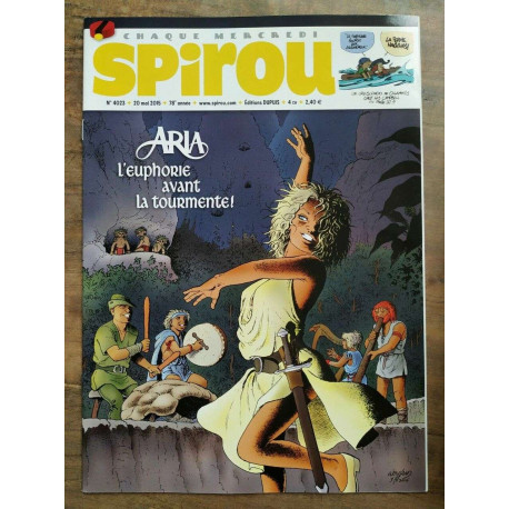 Spirou nº 4023 20 mai 2015