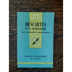 Geneviève Rodis-Lewis- Descartes et le Rationalisme Presses...