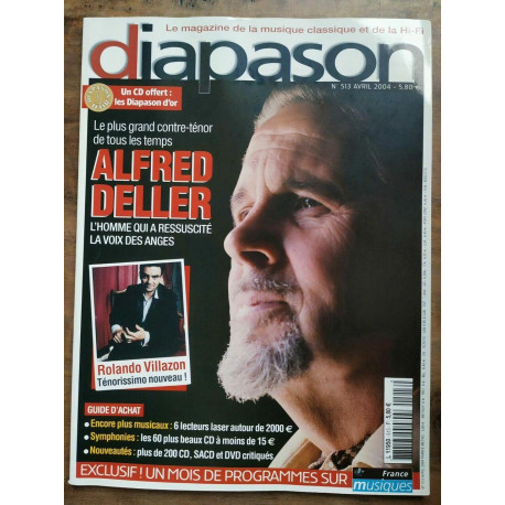 diapason Le Magazine de la Musique Classique et de la hi fi nº513...