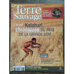 Terre Sauvage n177 Octobre 2002 Botswana kalahari chroniques du pays