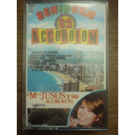 Benidorm 82 Accordéon Ma Jesus y su acordeon... Cassette SEVEN 7C 388