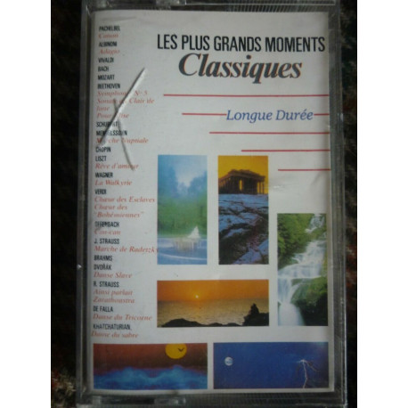 Les plus grands moments classiques Cassette Audio-K7 Columbia 463208-4