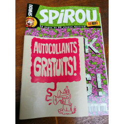 Spirou n3608 Autocollants Gratuits