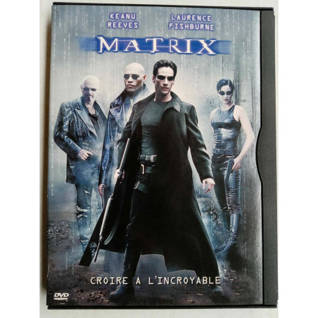 Matrix Keanu Reeves Laurence Fishburne DVD