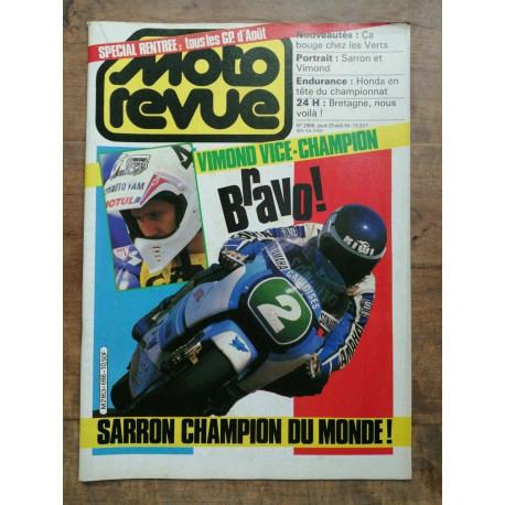 Moto Revue n 2666 25 Août 1984