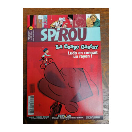 Spirou n3457 La coupe Castar Ludo en connaît un rayon