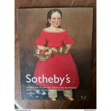 Sotheby's. American folk art from the Raymond and Susan Egan...