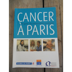 Cancer à Paris le guide des informations pratiques Mairie de Paris