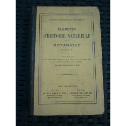 éléments d'Histoire naturelle Botanique par f j alfred Mame...