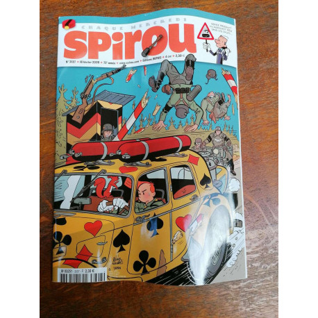 Spirou n3697 Le groom vert de gris