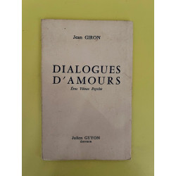 Jean giron Dialogues d'amours Eros Vénus psyche Julien