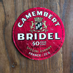 CAMEMBERT Bridel spécial export France-35 G