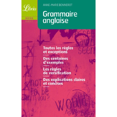 Grammaire anglaise