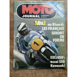 Moto Journal Nº 503 - Essai 550 Kawasaki