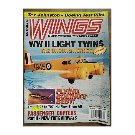 Wings The Aviation History Source vol 34 Nº 4 April 2004