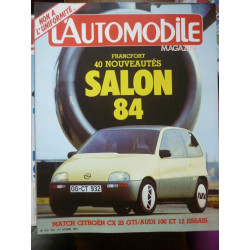 L'Automobile Magazine n448 Salon 84 mensuel Octobre 1983