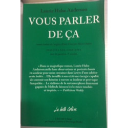 Vous parler de ça - épreuves non corrigées