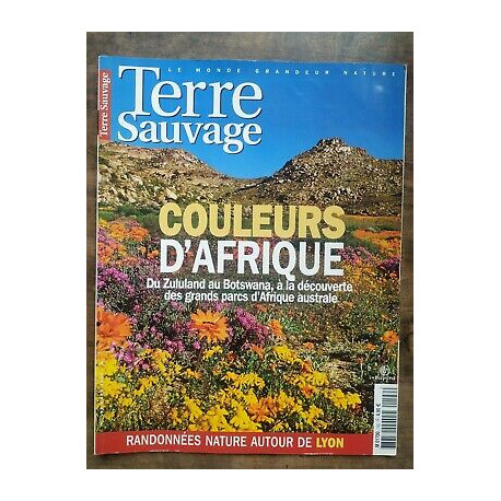 Terre Sauvage n192 Mars 2004 Couleurs D'Afrique