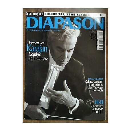 Diapason Le Magazine de la Musique Classique Nº 461 juillet août 1999