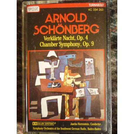 Arnold Schönberg Verklärte Nacht-Chamber SymphonyCassette Audio...