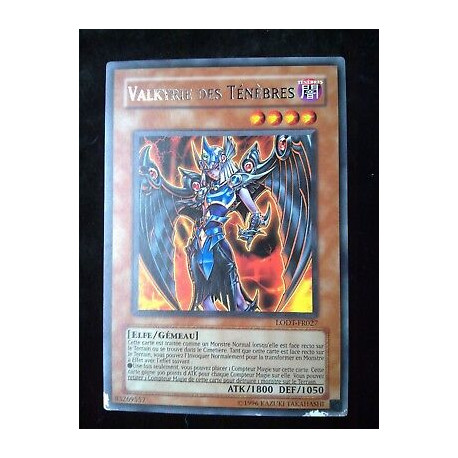 Valkyrie des Ténèbres LODT-FR027 Yu-Gi-Oh