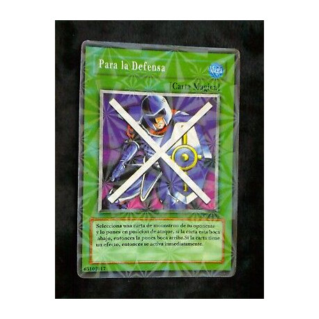 Para la Defensa LOB-095 Yu-Gi-Oh