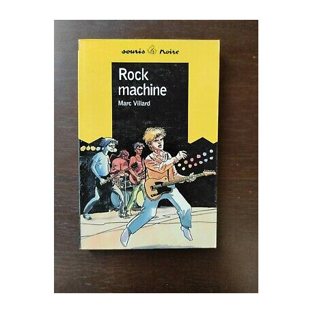 Rock Machine Souris noire