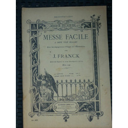 messe facile à deux voix égales par j franck cie