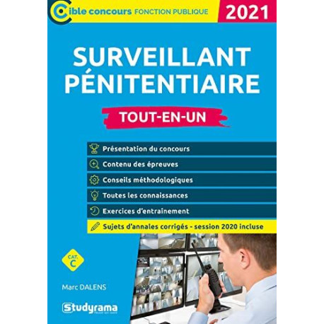 Surveillant pénitentiaire 2021