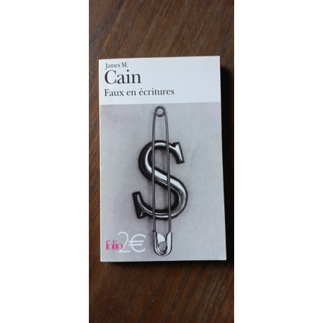 James m Cain Faux en écritures