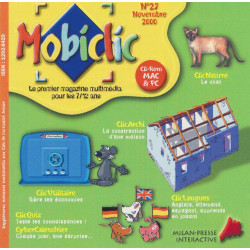 CD-ROM/PC et MAC : Mobiclic N° 27 - Novembre 2000