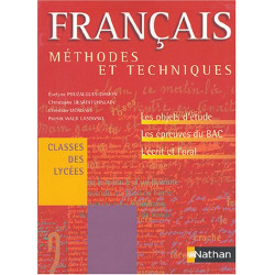 Méthodes et Techniques : Français classes des lycées : Objets...