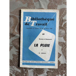 Bibliothèque de Travail n°455