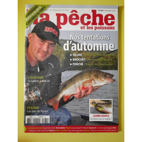 La Pêche Et Les Poissons Nº 834 Nos Tentations D'automne 2014