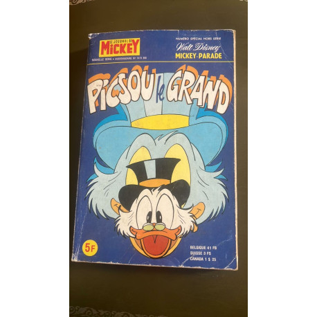 Le Journal de Mickey N° 1415 bis Spécial Hors Série : Picsou le Grand