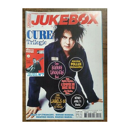 Jukebox Magazine Nº242 Avril 2007 Cure Trilogie