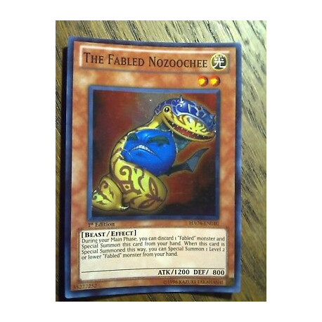 The Fabled Nozzochee HA04-EN010 Yu-Gi-Oh