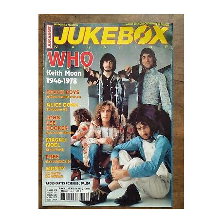 Jukebox Magazine Nº180 Juillet 2002 The Who