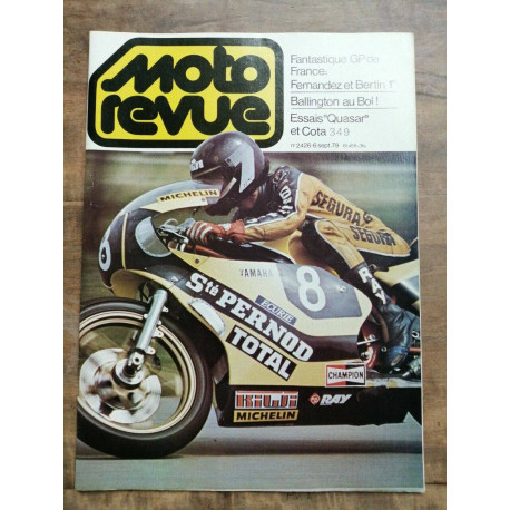 Moto Revue Nº 2426 6 Septembre 1979