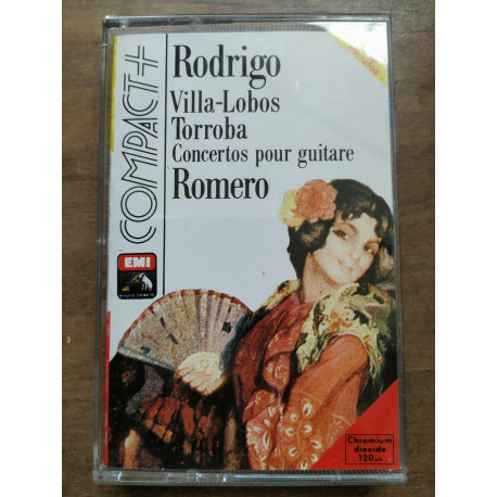 Rodrigo Villa-Lobos Torroba - Angel Romero Cassette Audio-K7 Compact