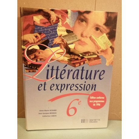 Littérature et Expression 6e