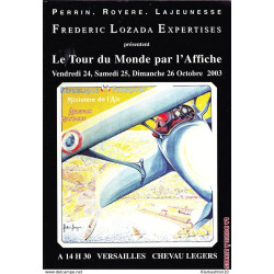 Le Tour Du Monde Par L'affiche Frederic Lozada Versailles Enchères