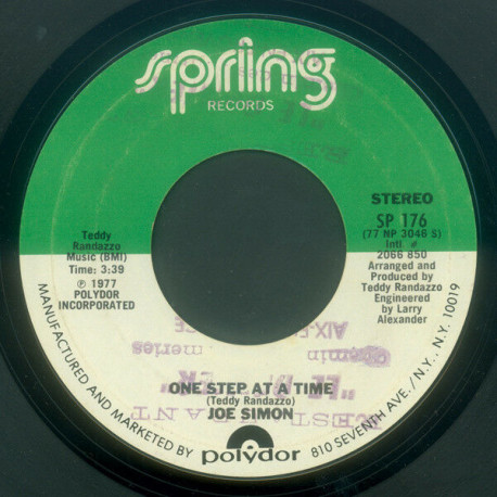 One Step At A Time / A Trace Of Your Love