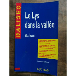 Dominique Rincé Balzac Le Lys dans la vallée